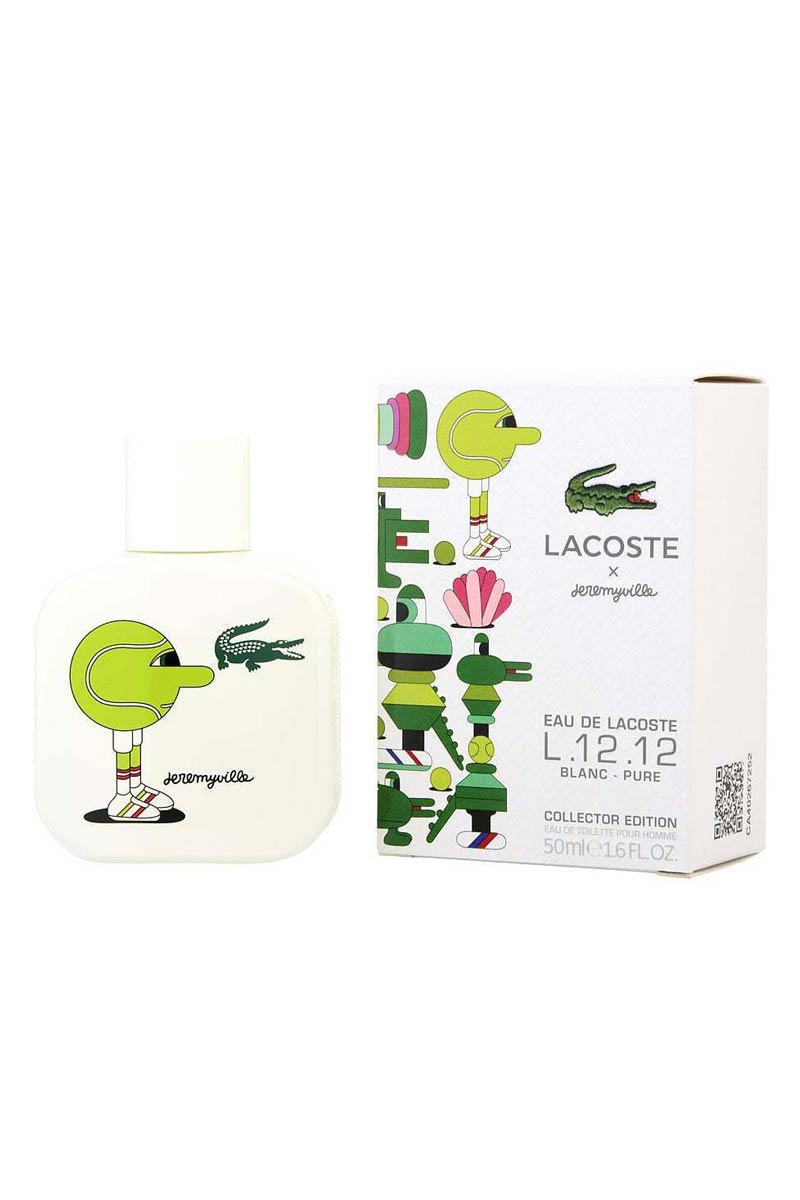 Lacoste Jeremyville Eau De Lacoste L.12.12 Blanc Pure For Men 50 ml