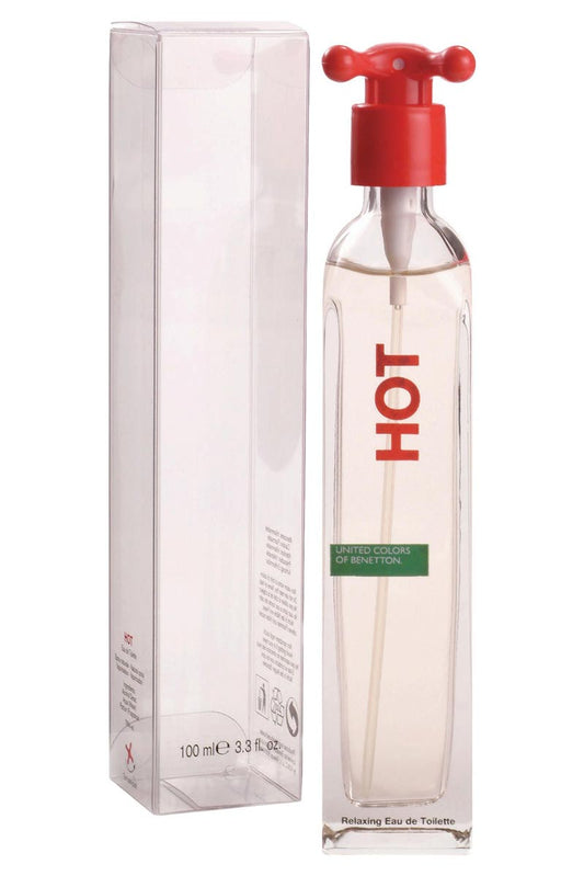 Benetton Hot Eau De Toilette For Woman 100 ml