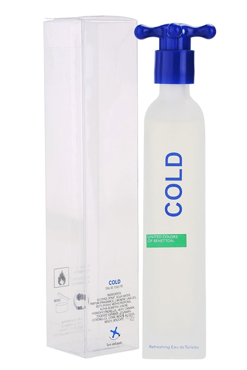 Benetton Cold Eau De Toilette For Men 100 ml