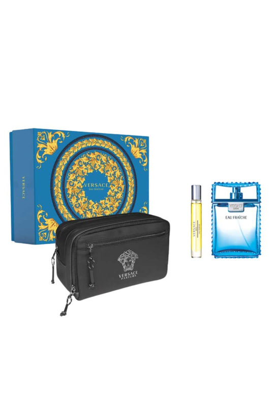 Versace Eau fraiche set Eau de toilette + eau de toilette mini + Bolsito Viajero