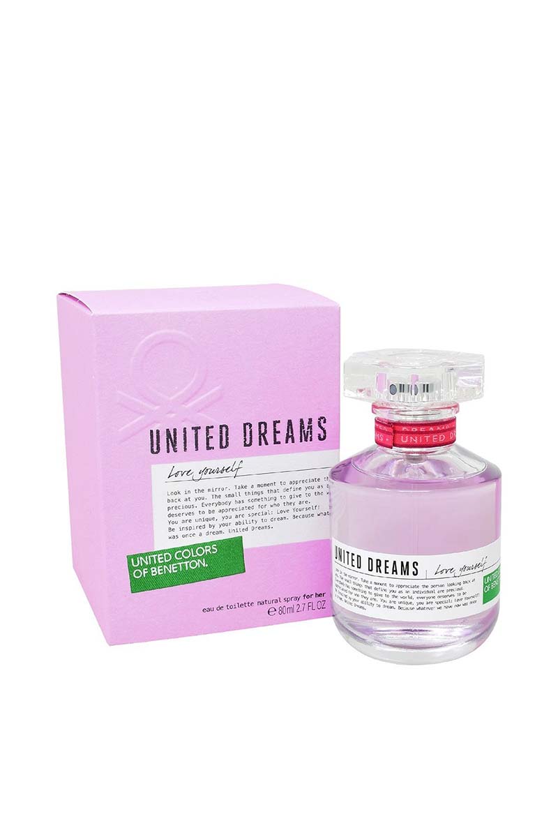 Benetton United Dreams Love Yourslf Eau De Toilette For Woman 80 ml