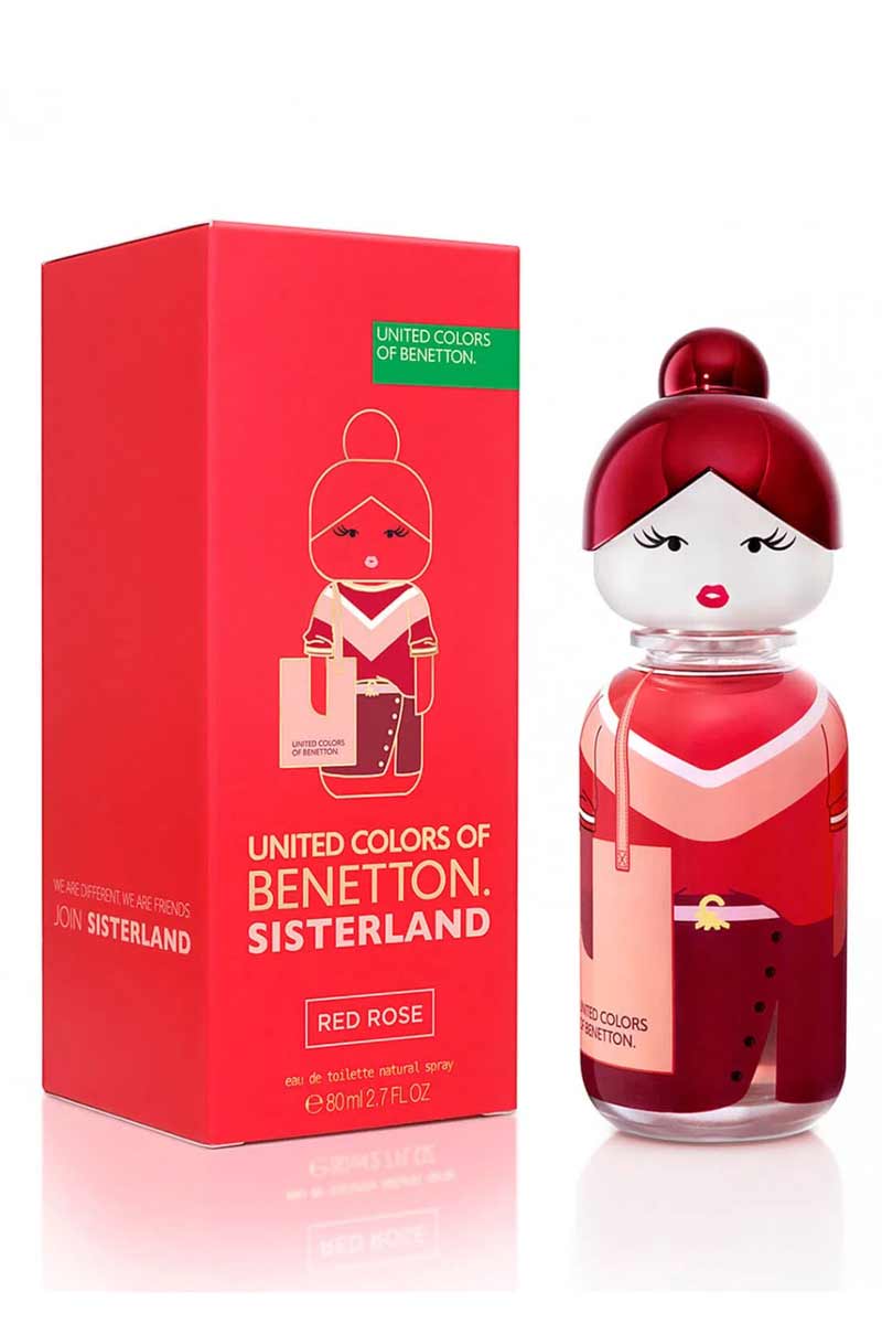 Benetton Colors Of Benetton Sisterland Red Rose Eau de toilette 80 ml