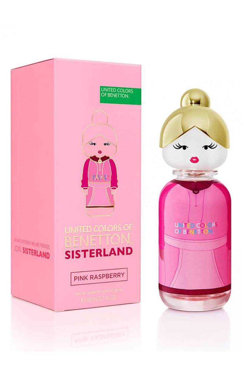 Benetton Colors Of Benetton Sisterland Pink Raspberry Eau De Toilette 80 ml